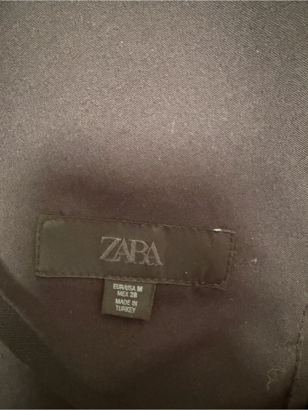 Zara black backless